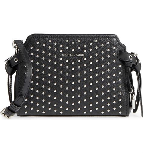 large crossbody michael kors|Michael Kors studded crossbody bag.